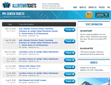 Tablet Screenshot of centerallentown.com